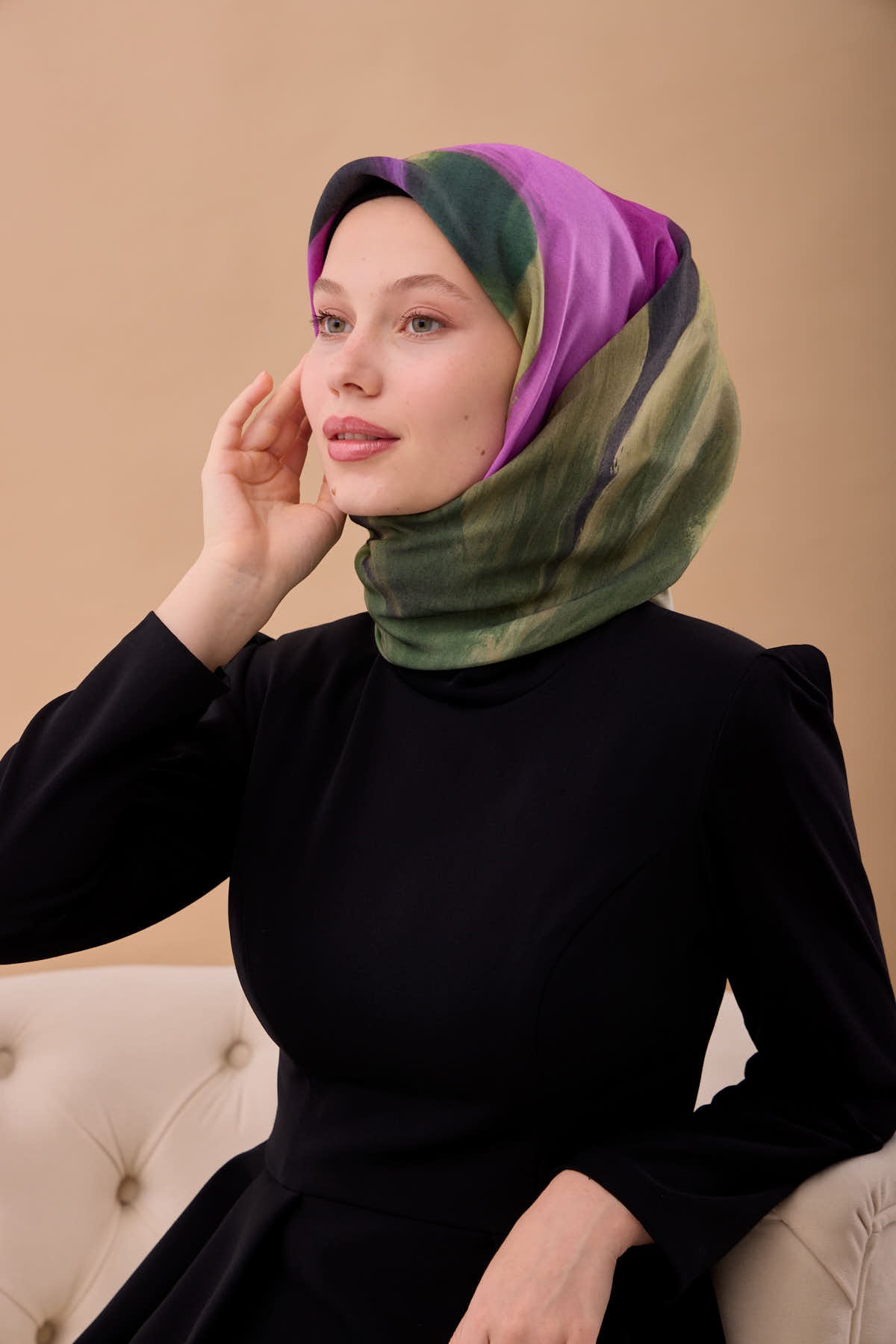 Silk Home Aura Eşarp 140002-04 - İthalesarponline.com - Aura Eşarp - Silk Home