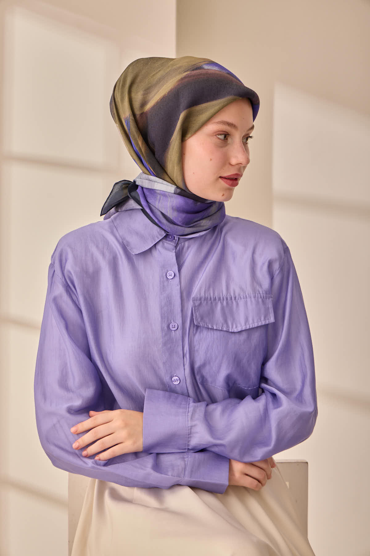 Silk Home Aura Eşarp 140002-07 - İthalesarponline.com - Aura Eşarp - Silk Home