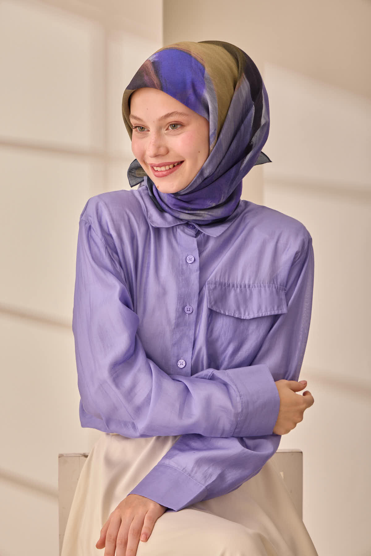 Silk Home Aura Eşarp 140002-07 - İthalesarponline.com - Aura Eşarp - Silk Home