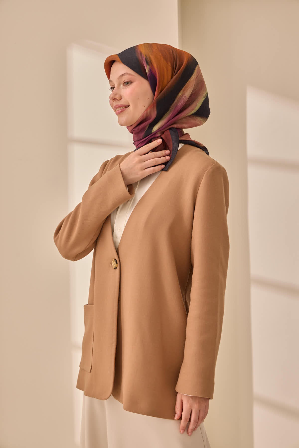 Silk Home Aura Eşarp 140002-08 - İthalesarponline.com - Aura Eşarp - Silk Home