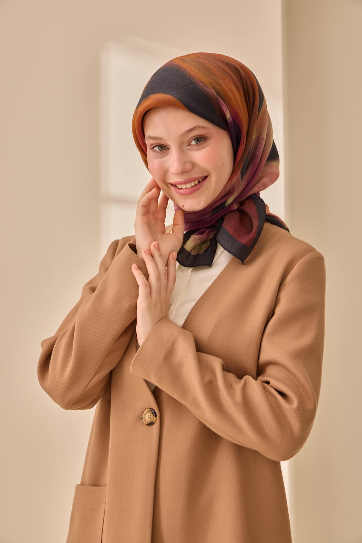 Silk Home Aura Eşarp 140002-08 - İthalesarponline.com - Aura Eşarp - Silk Home