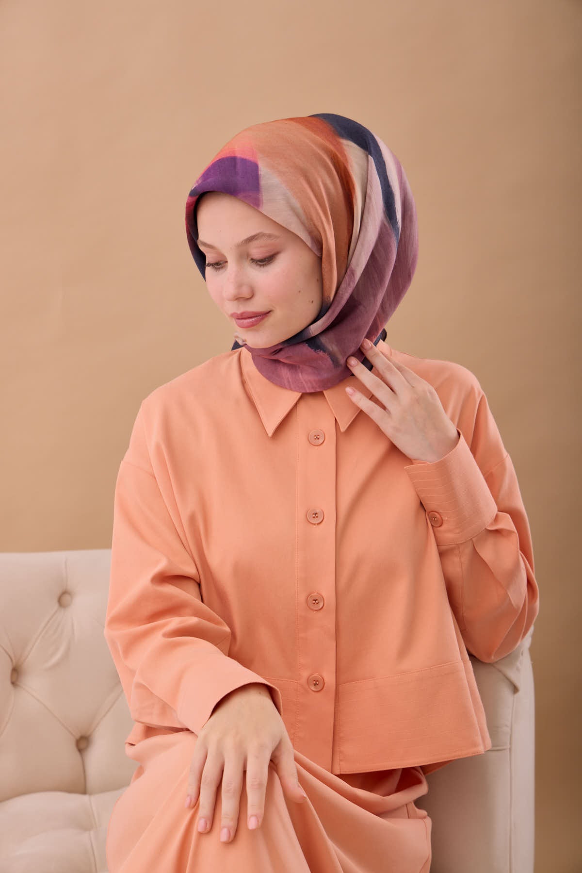 Silk Home Aura Eşarp 140002-13 - İthalesarponline.com - Aura Eşarp - Silk Home