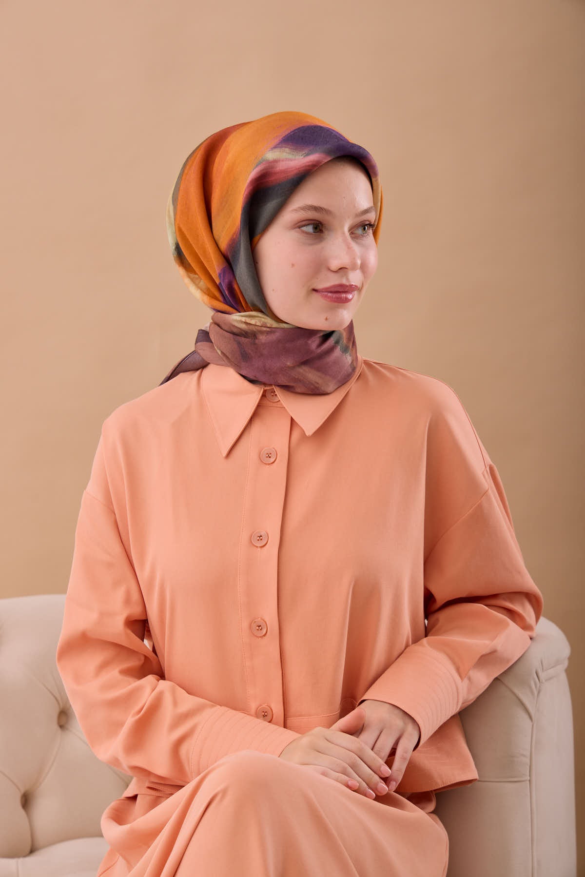 Silk Home Aura Eşarp 140002-16 - İthalesarponline.com - Aura Eşarp - Silk Home