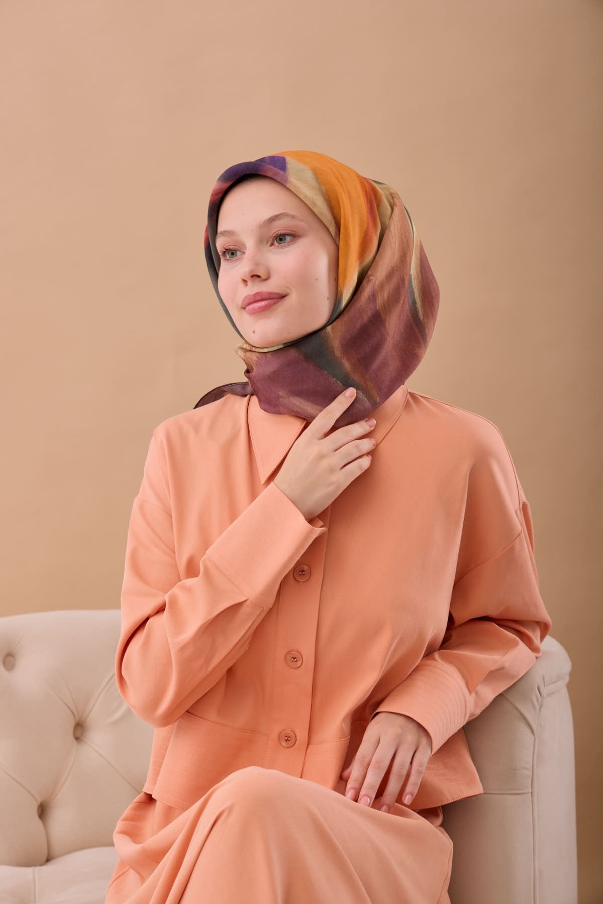 Silk Home Aura Eşarp 140002-16 - İthalesarponline.com - Aura Eşarp - Silk Home