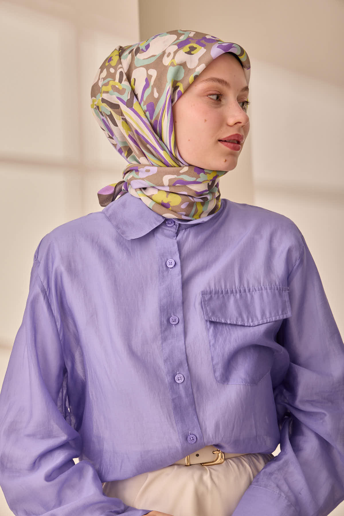 Silk Home Aura Eşarp 140004-02 - İthalesarponline.com - Aura Eşarp - Silk Home