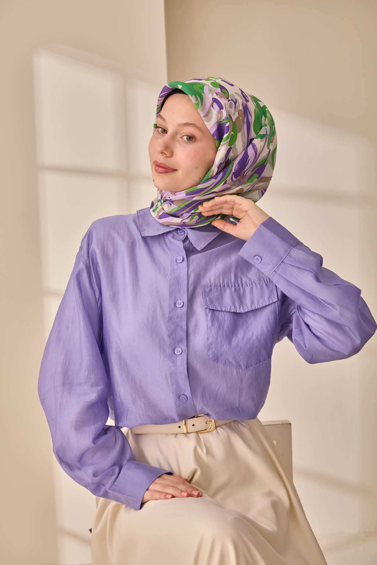 Silk Home Aura Eşarp 140004-04 - İthalesarponline.com - Aura Eşarp - Silk Home