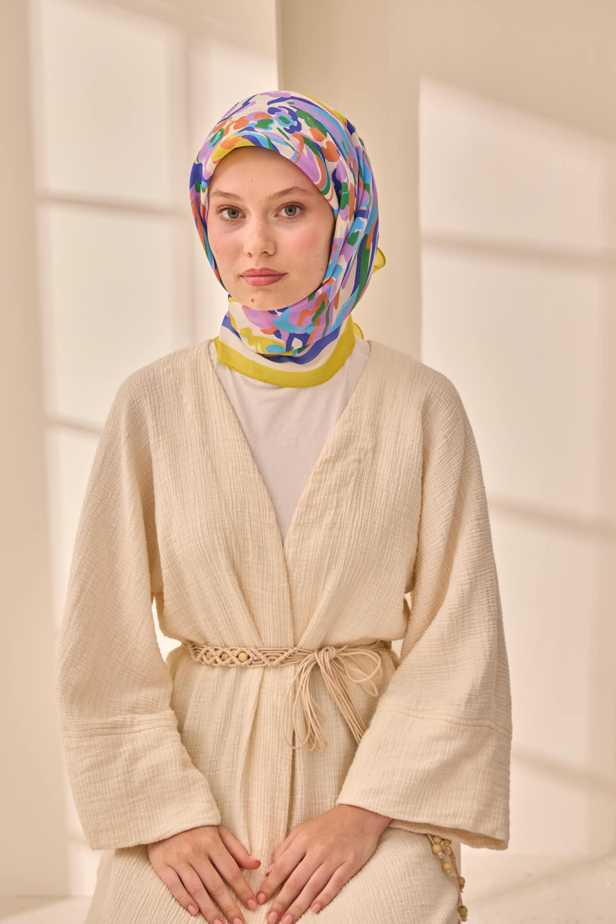 Silk Home Aura Eşarp 140004-07 - İthalesarponline.com - Aura Eşarp - Silk Home