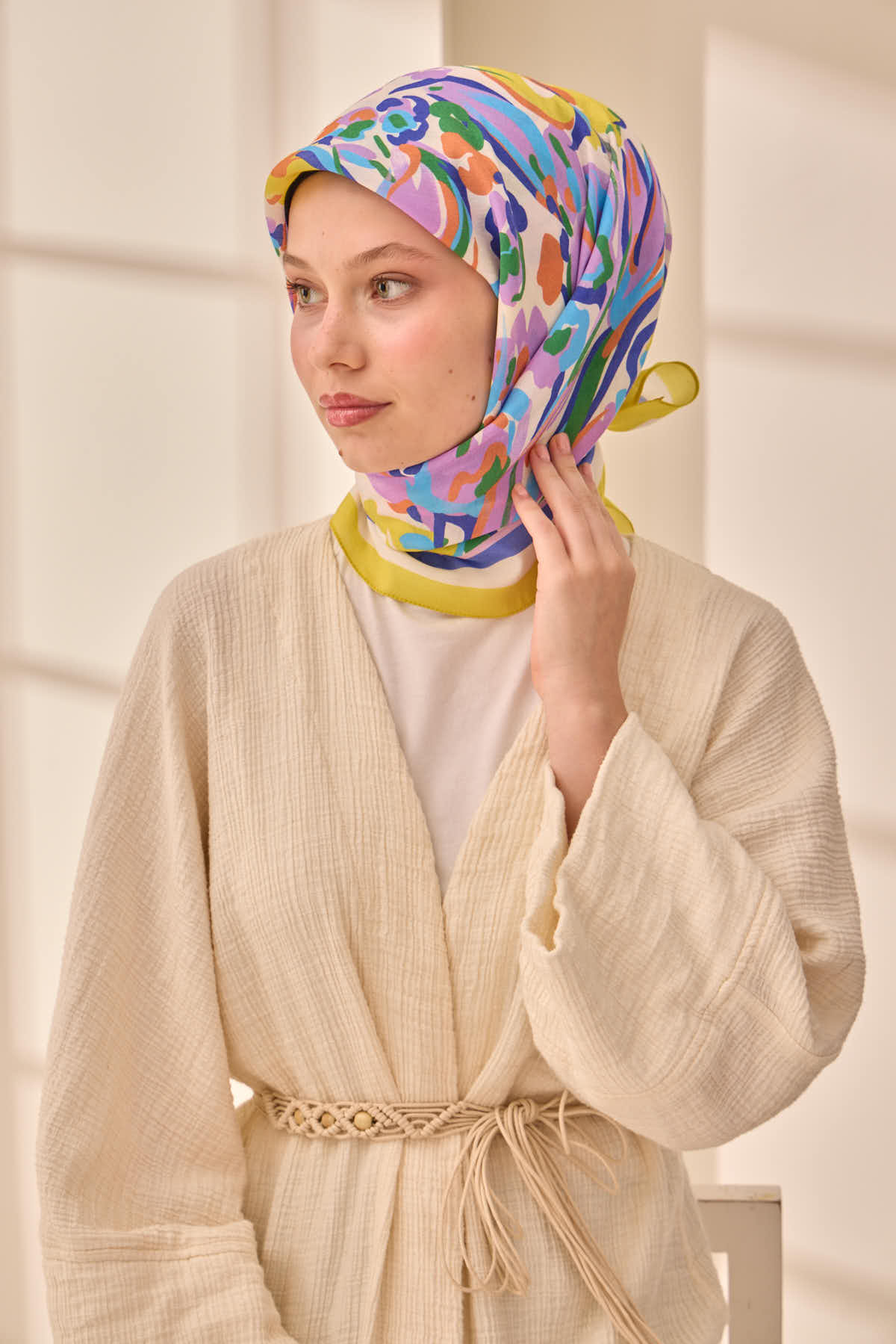 Silk Home Aura Eşarp 140004-07 - İthalesarponline.com - Aura Eşarp - Silk Home