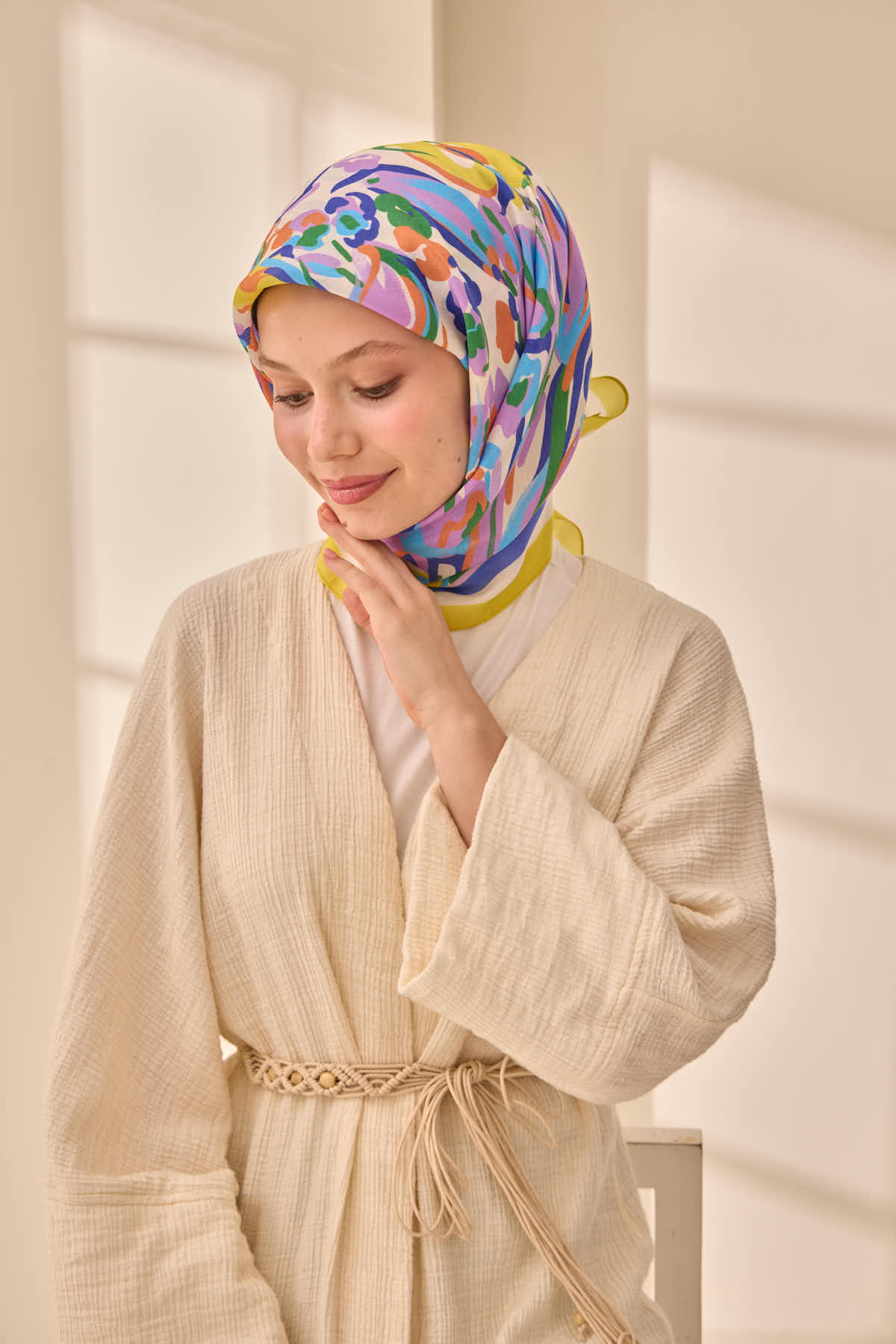 Silk Home Aura Eşarp 140004-07 - İthalesarponline.com - Aura Eşarp - Silk Home