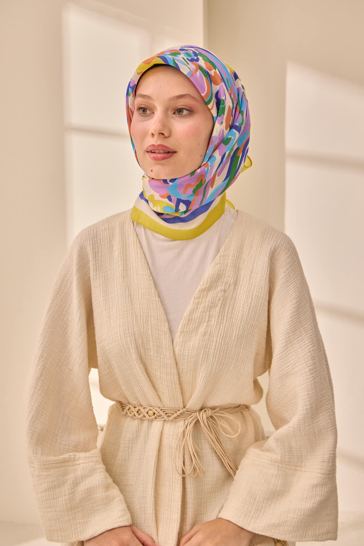 Silk Home Aura Eşarp 140004-07 - İthalesarponline.com - Aura Eşarp - Silk Home
