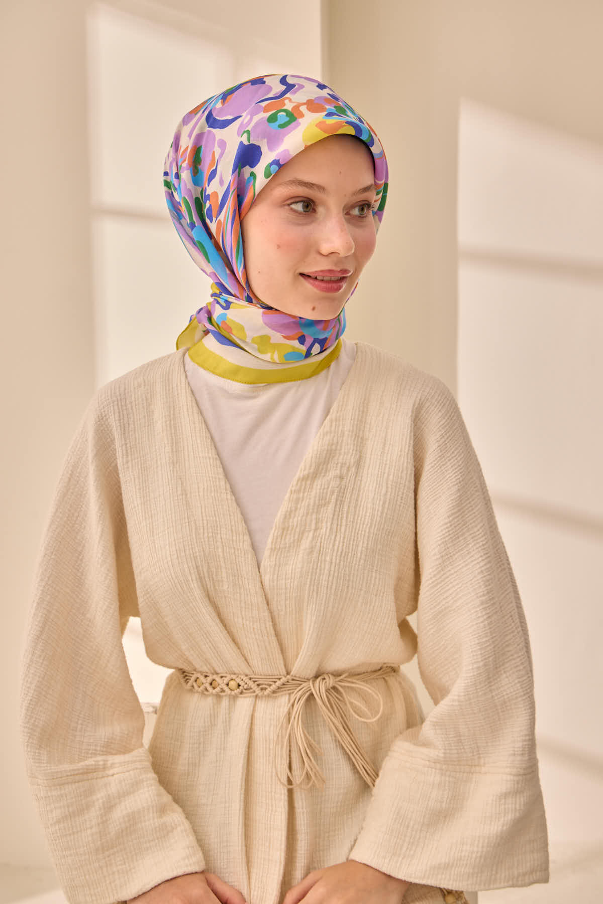 Silk Home Aura Eşarp 140004-07 - İthalesarponline.com - Aura Eşarp - Silk Home