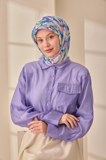 Silk Home Aura Eşarp 140004-12 - İthalesarponline.com - Aura Eşarp - Silk Home