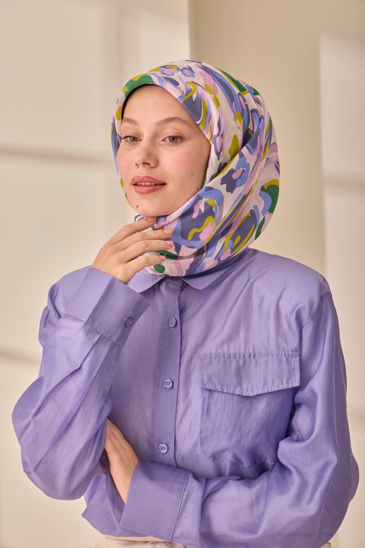 Silk Home Aura Eşarp 140004-13 - İthalesarponline.com - Aura Eşarp - Silk Home