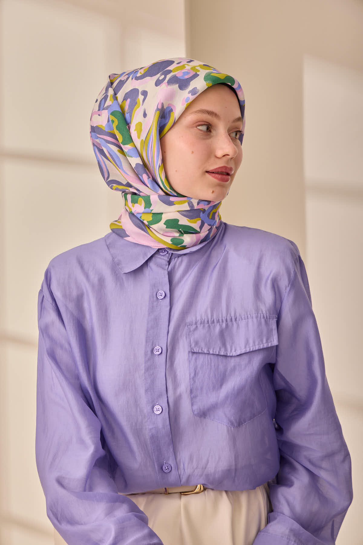 Silk Home Aura Eşarp 140004-13 - İthalesarponline.com - Aura Eşarp - Silk Home
