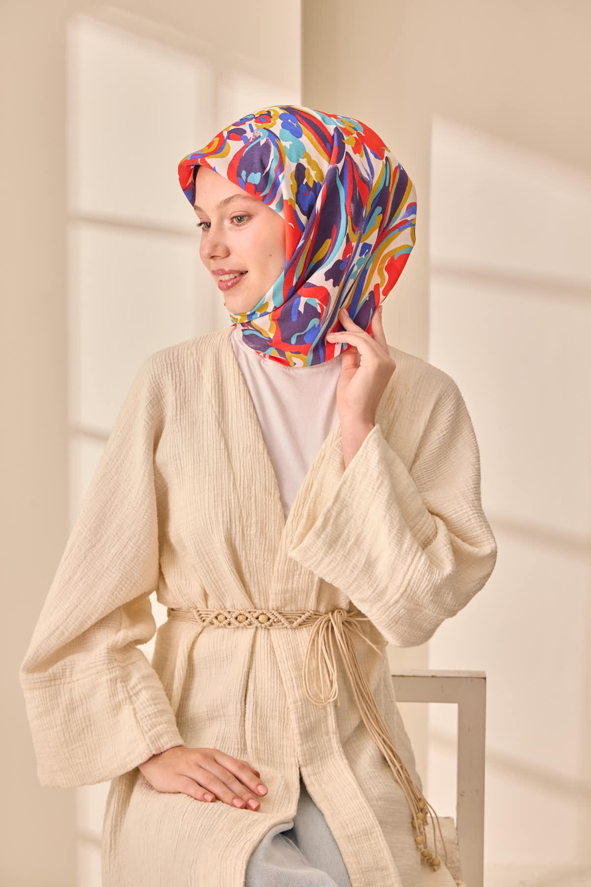 Silk Home Aura Eşarp 140004-18 - İthalesarponline.com - Aura Eşarp - Silk Home