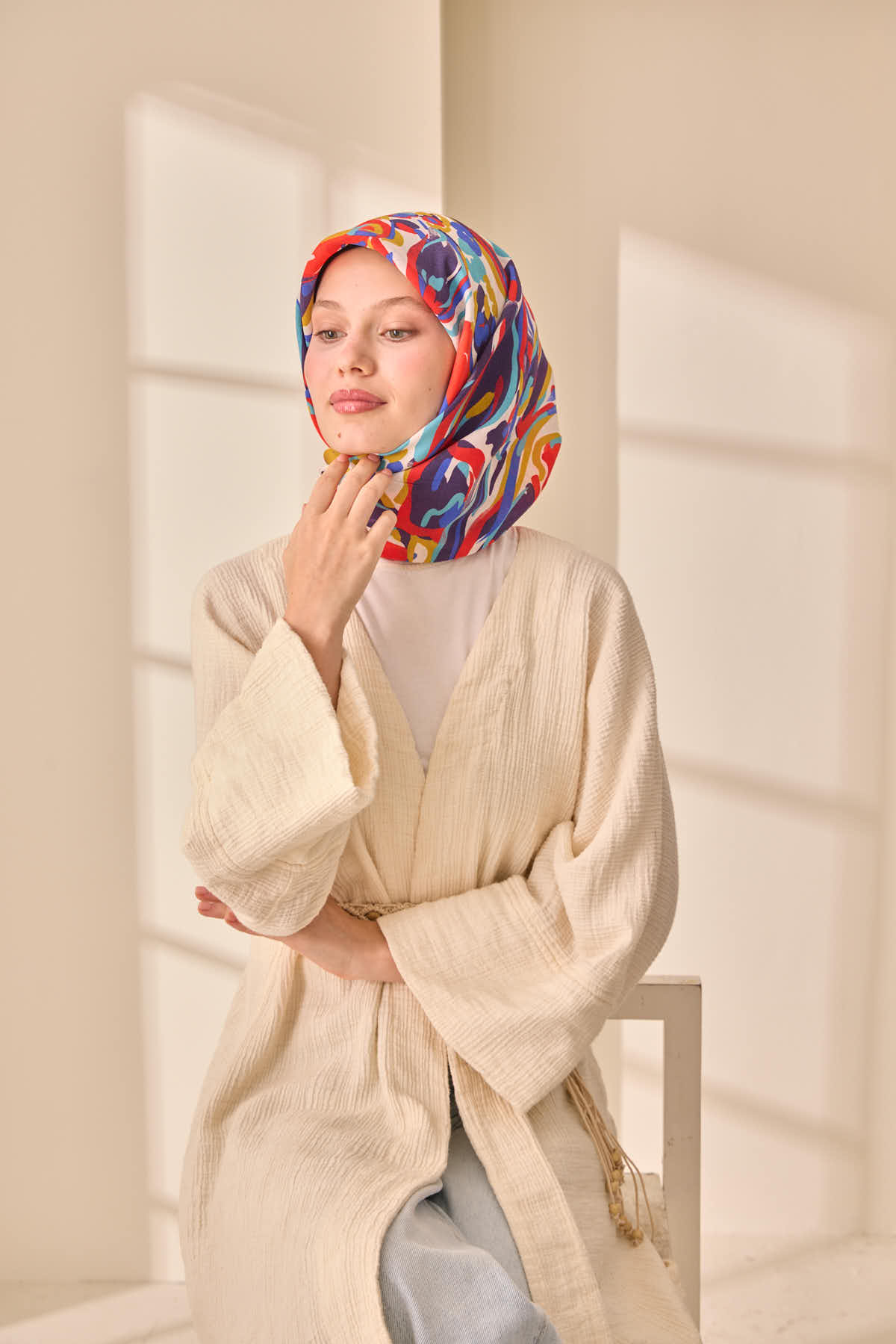 Silk Home Aura Eşarp 140004-18 - İthalesarponline.com - Aura Eşarp - Silk Home