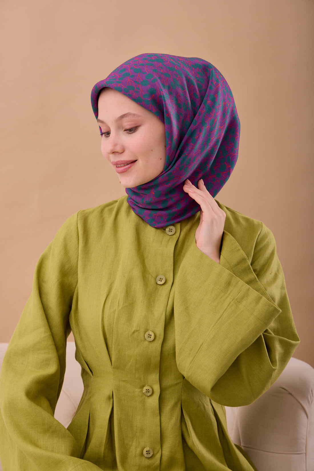 Silk Home Aura Eşarp 140005-14 - İthalesarponline.com - Aura Eşarp - Silk Home