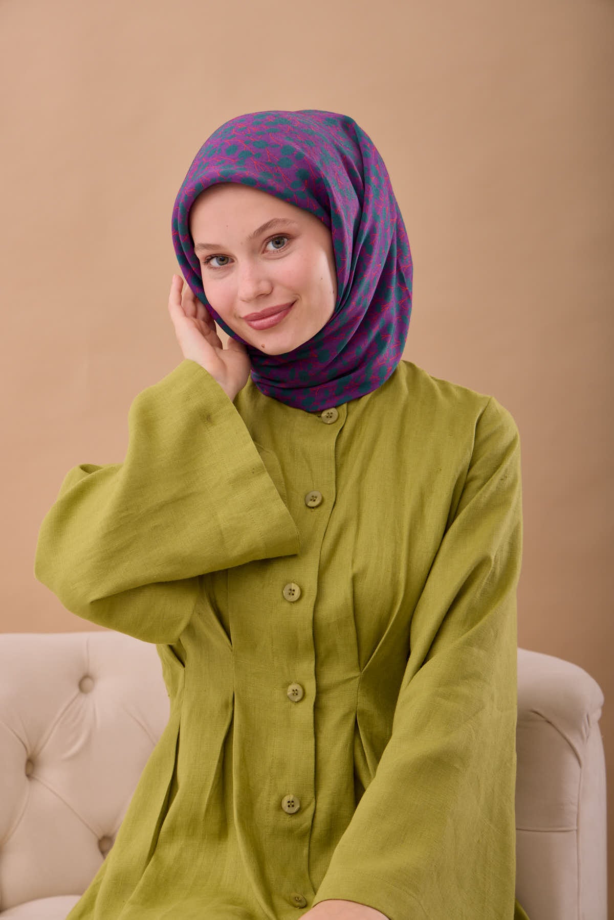 Silk Home Aura Eşarp 140005-14 - İthalesarponline.com - Aura Eşarp - Silk Home