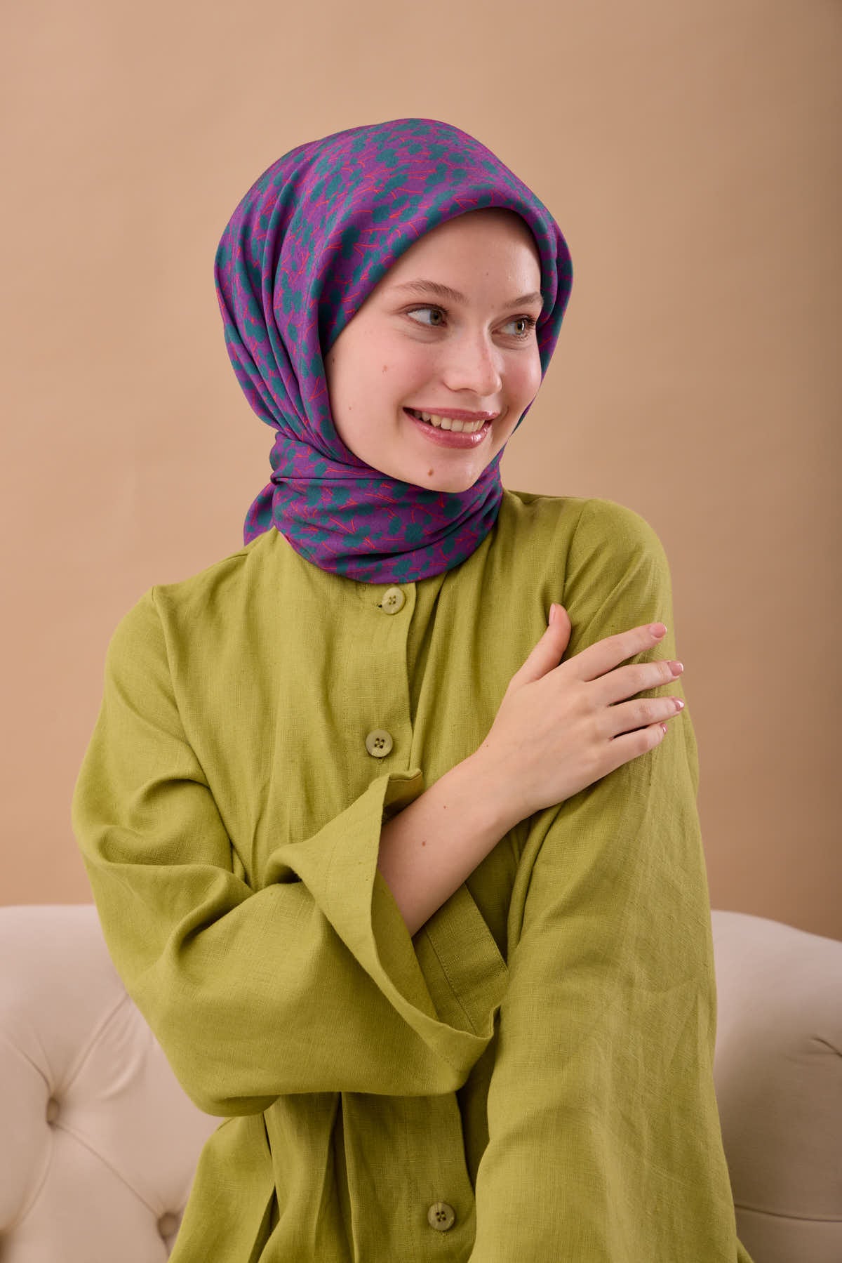 Silk Home Aura Eşarp 140005-14 - İthalesarponline.com - Aura Eşarp - Silk Home