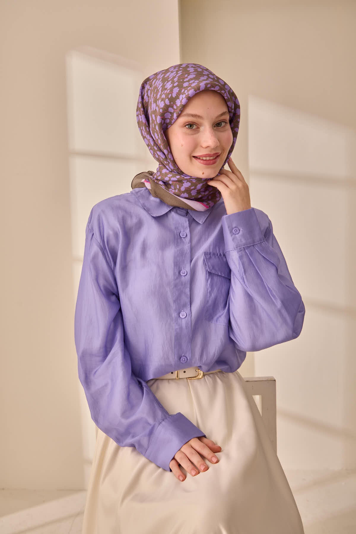 Silk Home Aura Eşarp 140005-17 - İthalesarponline.com - Aura Eşarp - Silk Home