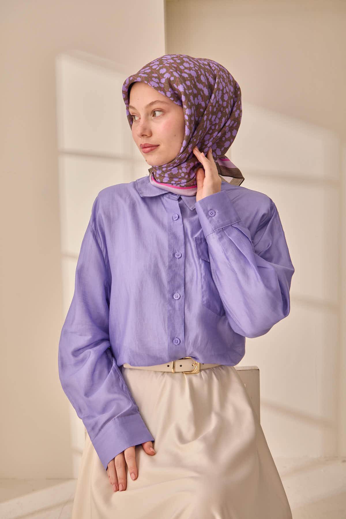 Silk Home Aura Eşarp 140005-17 - İthalesarponline.com - Aura Eşarp - Silk Home