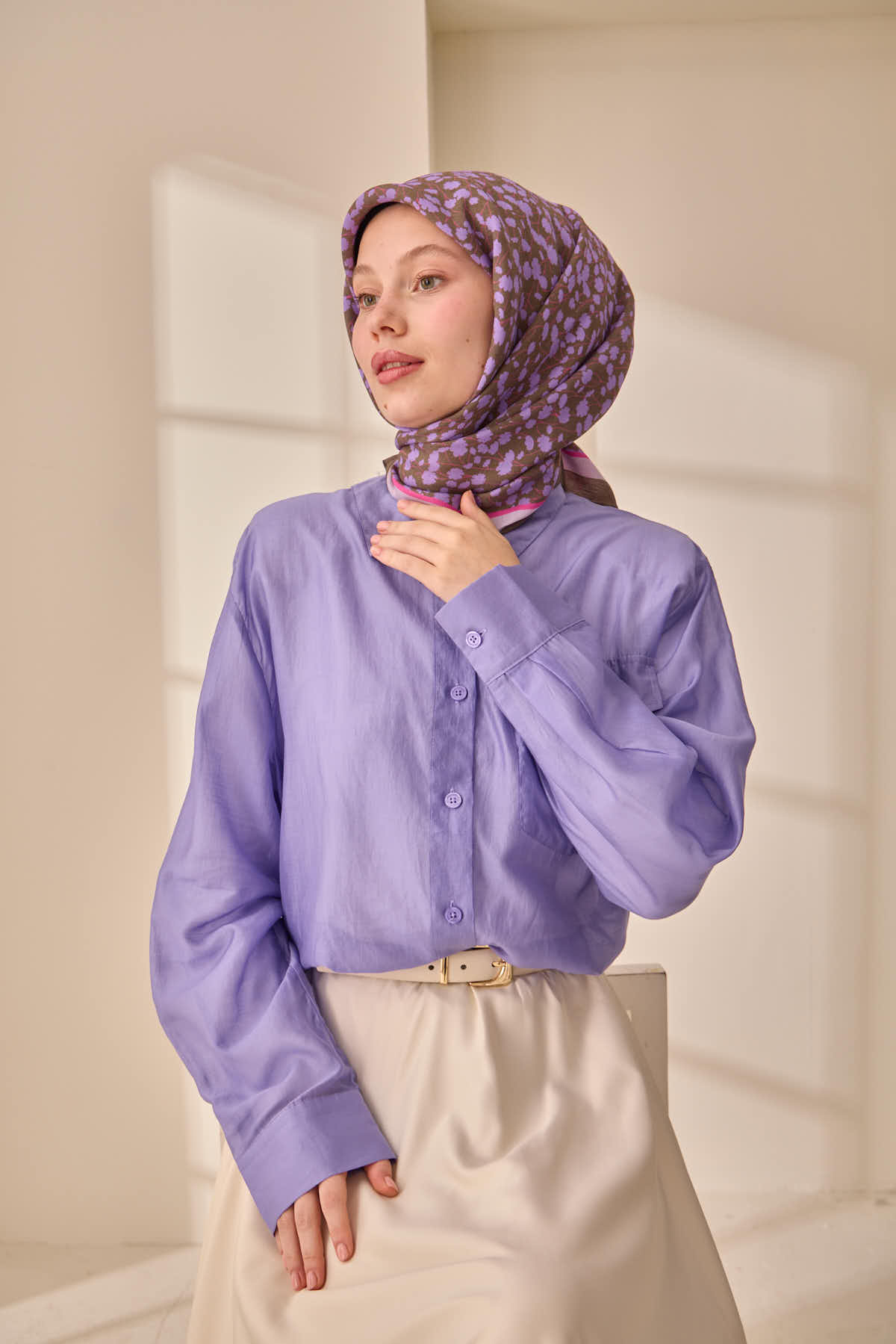 Silk Home Aura Eşarp 140005-17 - İthalesarponline.com - Aura Eşarp - Silk Home