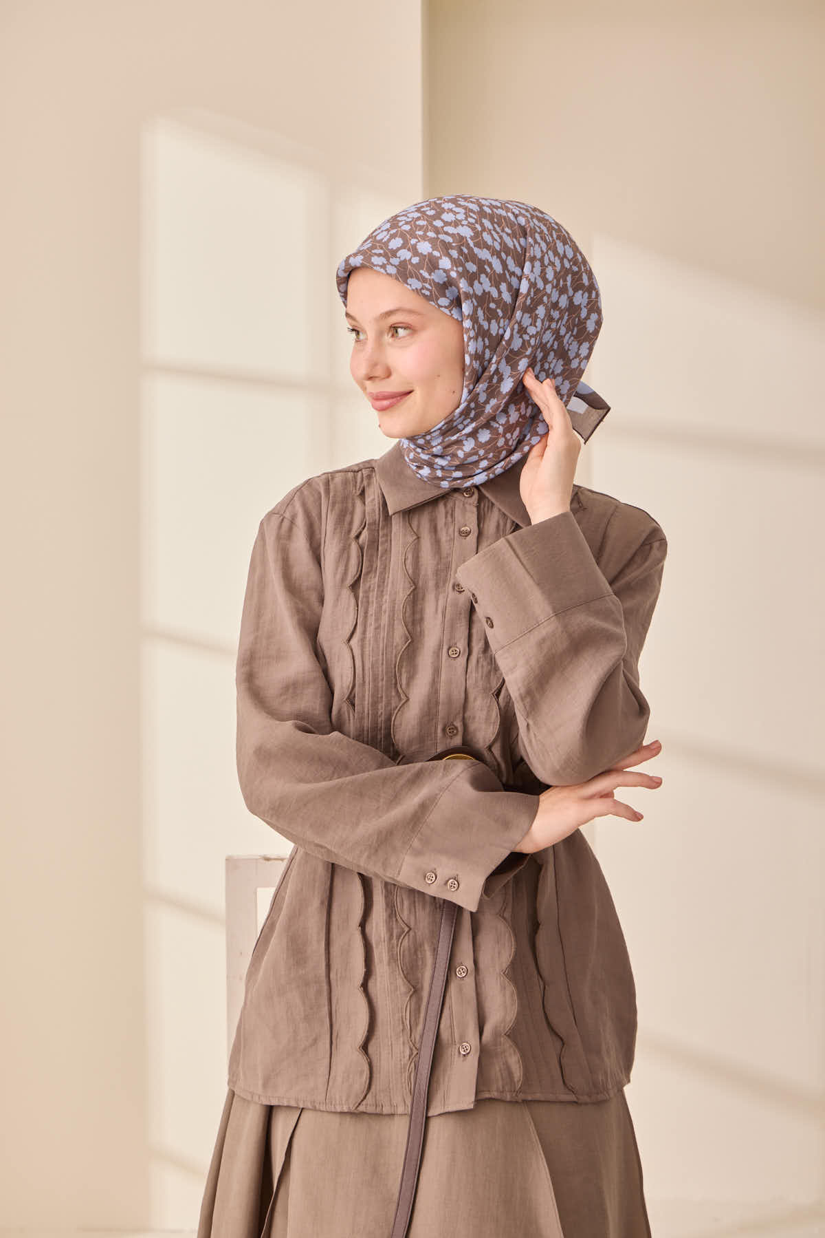 Silk Home Aura Eşarp 140005-19 - İthalesarponline.com - Aura Eşarp - Silk Home