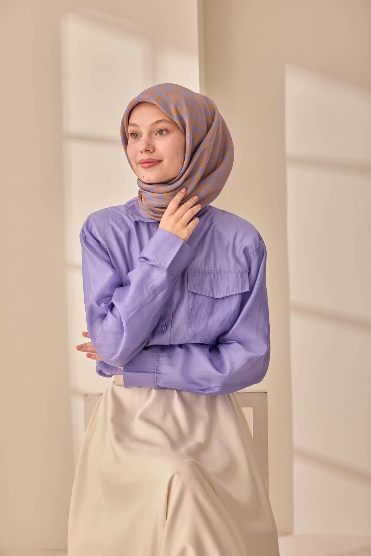 Silk Home Aura Eşarp 140005-20 - İthalesarponline.com - Aura Eşarp - Silk Home