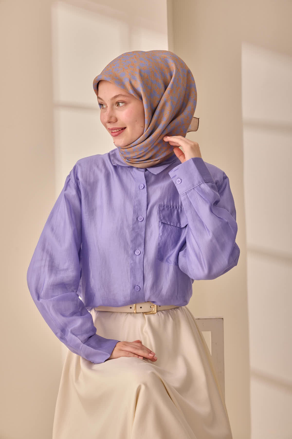 Silk Home Aura Eşarp 140005-20 - İthalesarponline.com - Aura Eşarp - Silk Home