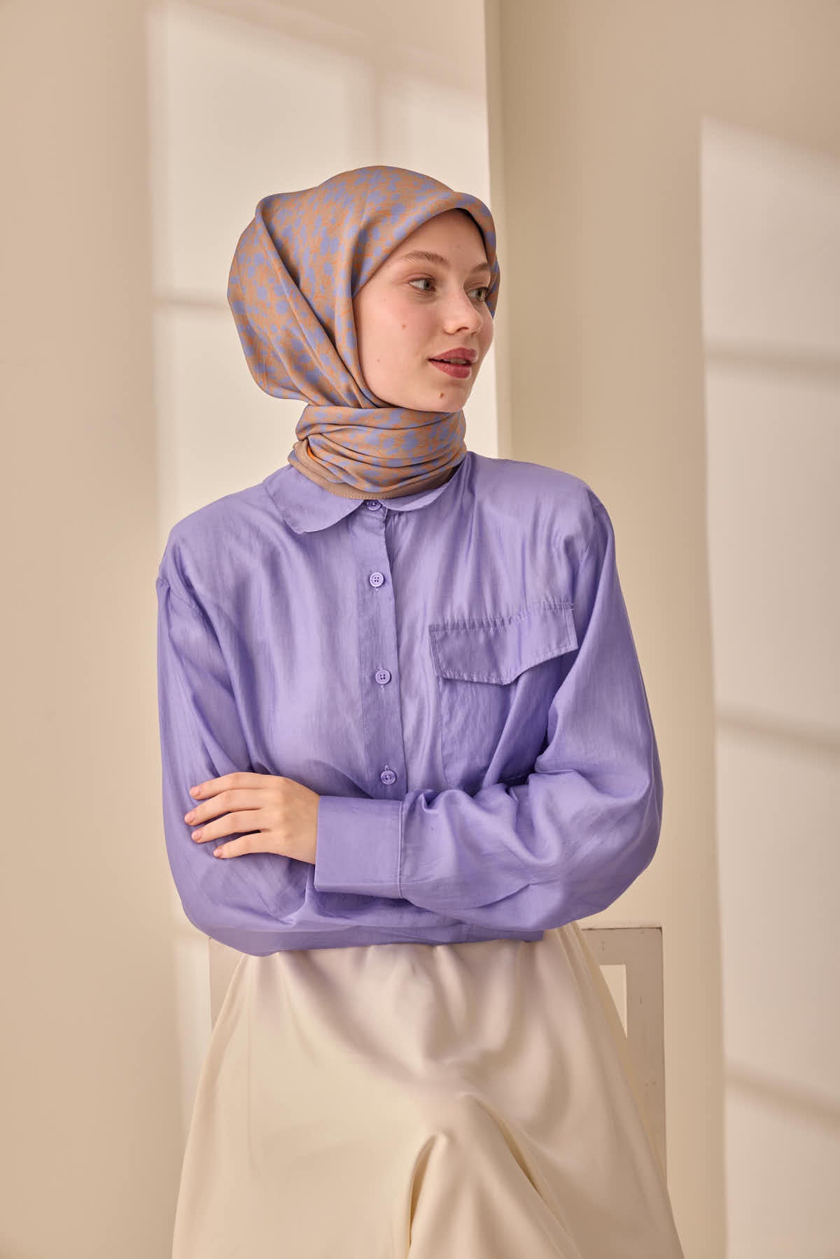 Silk Home Aura Eşarp 140005-20 - İthalesarponline.com - Aura Eşarp - Silk Home