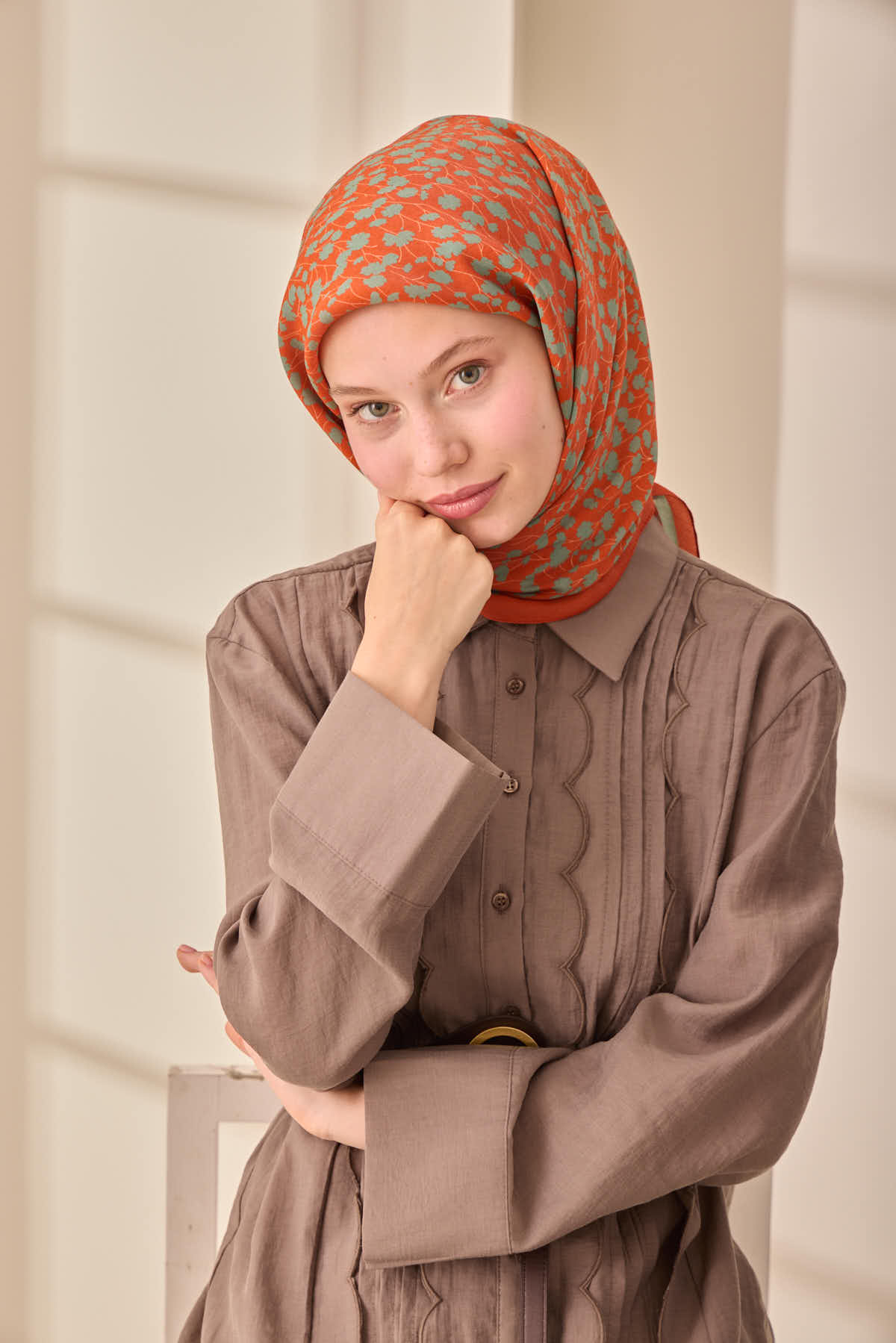 Silk Home Aura Eşarp 140005-28 - İthalesarponline.com - Aura Eşarp - Silk Home