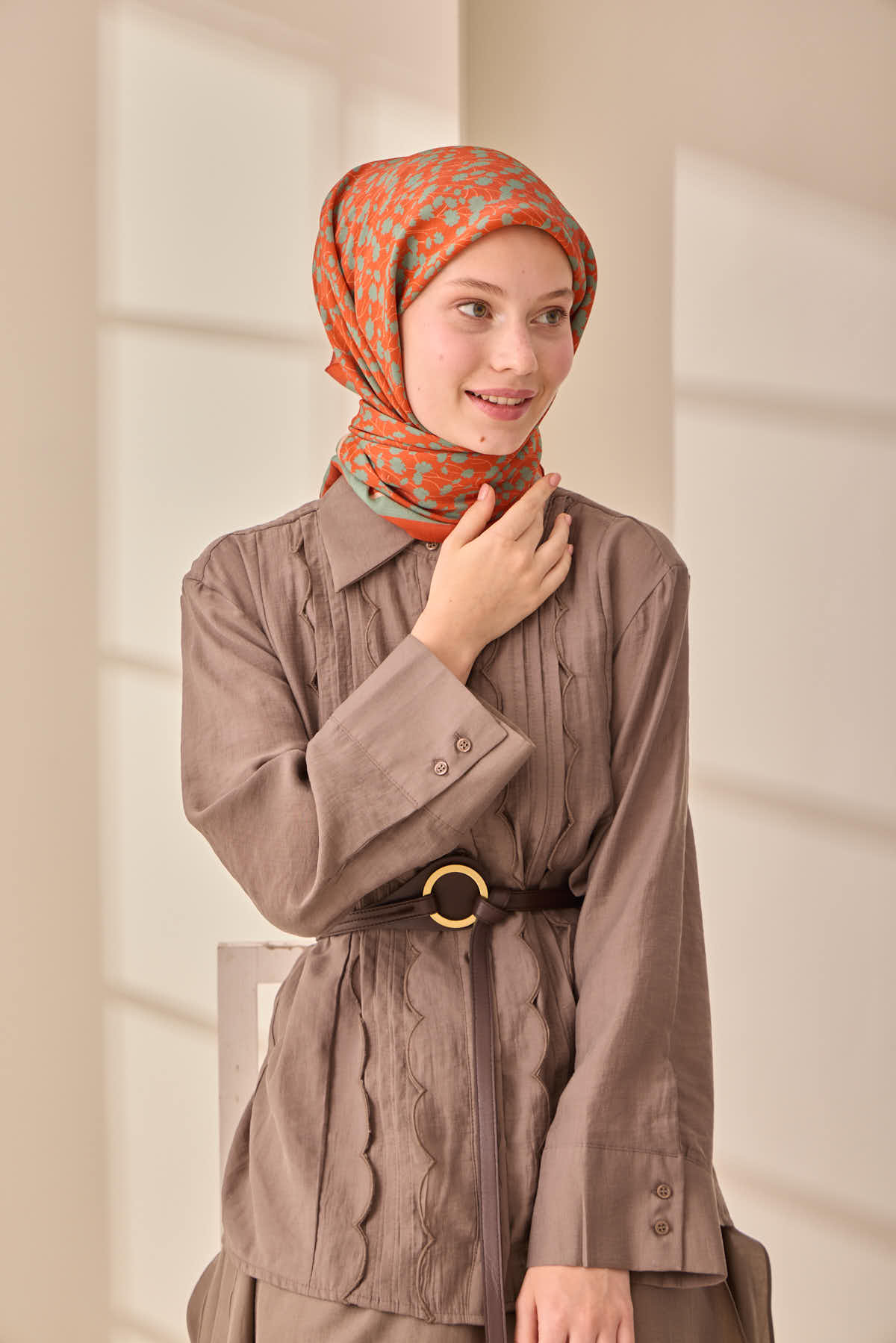 Silk Home Aura Eşarp 140005-28 - İthalesarponline.com - Aura Eşarp - Silk Home