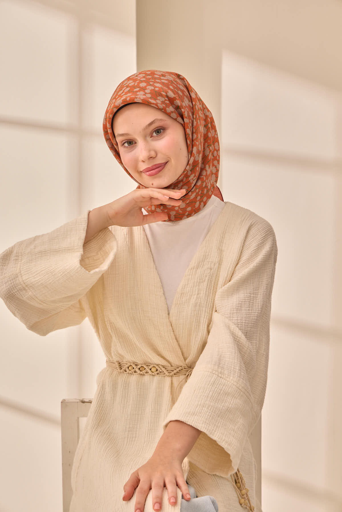 Silk Home Aura Eşarp 140005-29 - İthalesarponline.com - Aura Eşarp - Silk Home