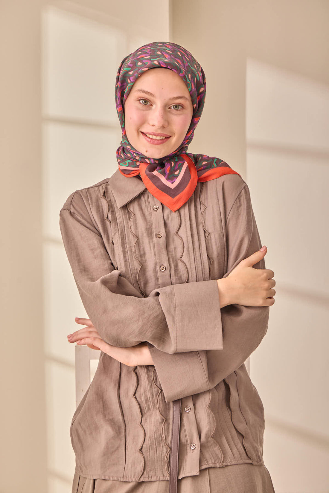 Silk Home Aura Eşarp 140006-07 - İthalesarponline.com - Aura Eşarp - Silk Home