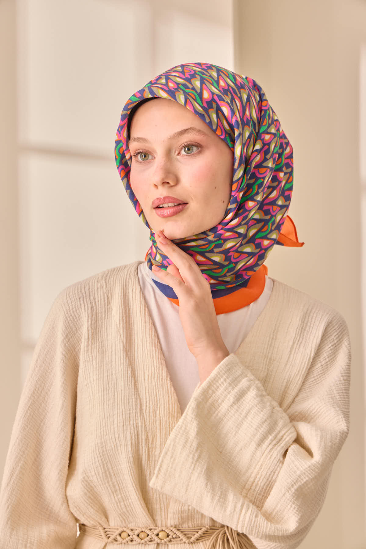 Silk Home Aura Eşarp 140006-10 - İthalesarponline.com - Aura Eşarp - Silk Home
