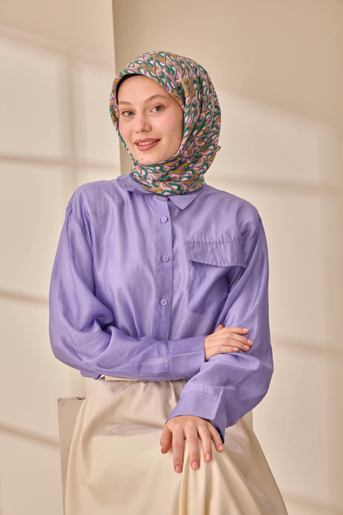 Silk Home Aura Eşarp 140006-13 - İthalesarponline.com - Aura Eşarp - Silk Home