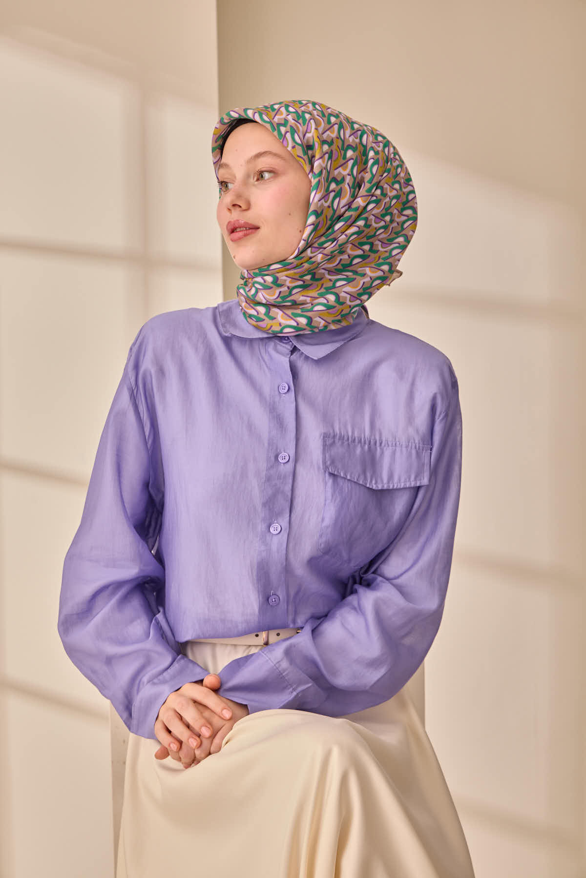 Silk Home Aura Eşarp 140006-13 - İthalesarponline.com - Aura Eşarp - Silk Home