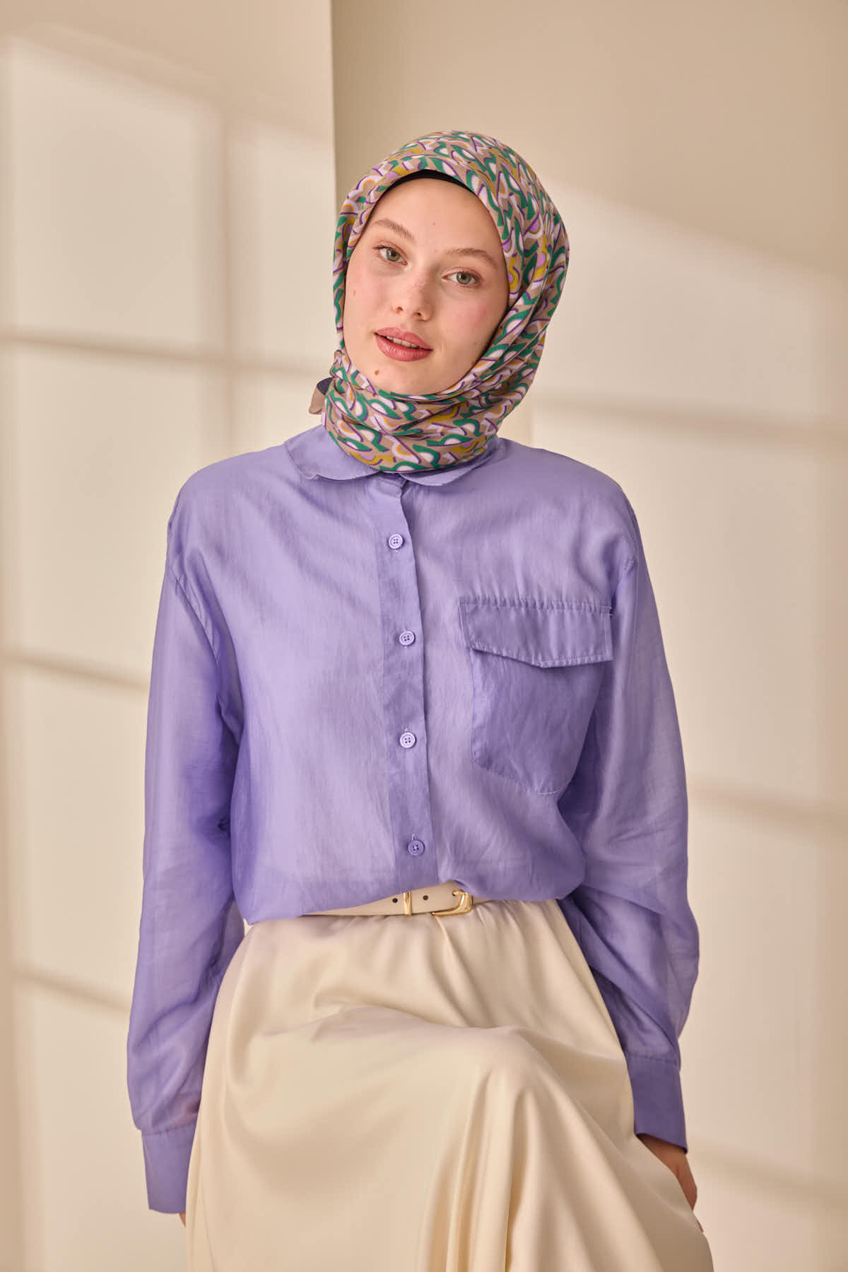 Silk Home Aura Eşarp 140006-13 - İthalesarponline.com - Aura Eşarp - Silk Home