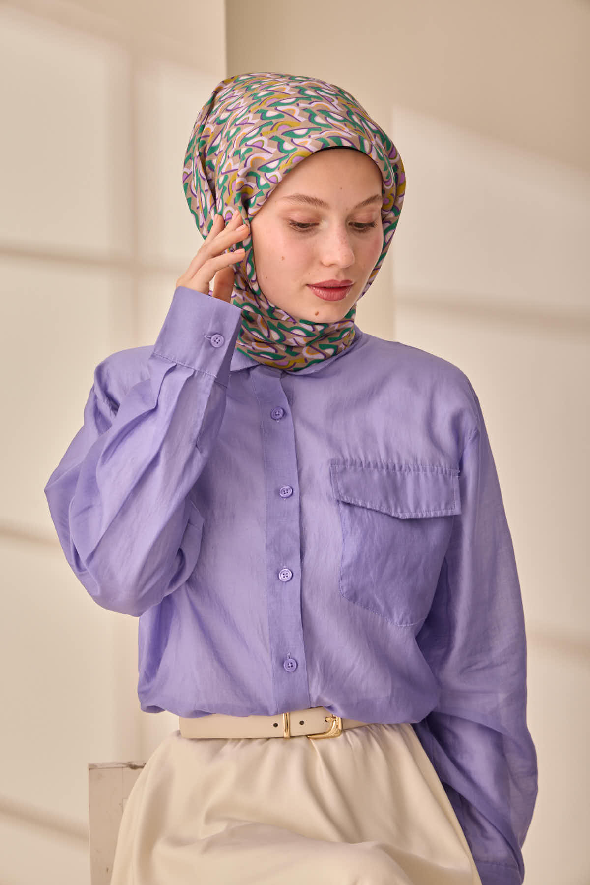 Silk Home Aura Eşarp 140006-13 - İthalesarponline.com - Aura Eşarp - Silk Home