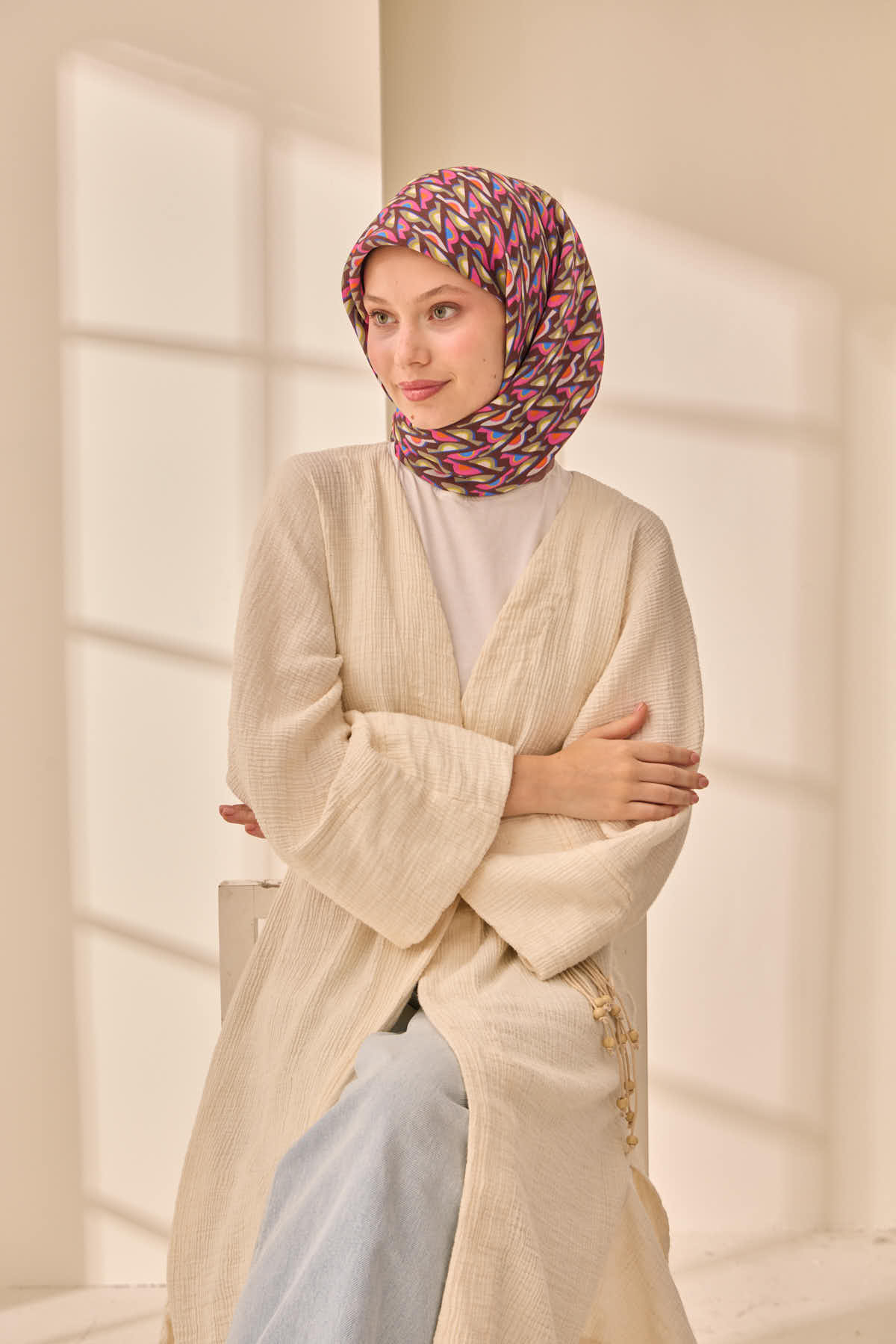 Silk Home Aura Eşarp 140006-27 - İthalesarponline.com - Aura Eşarp - Silk Home
