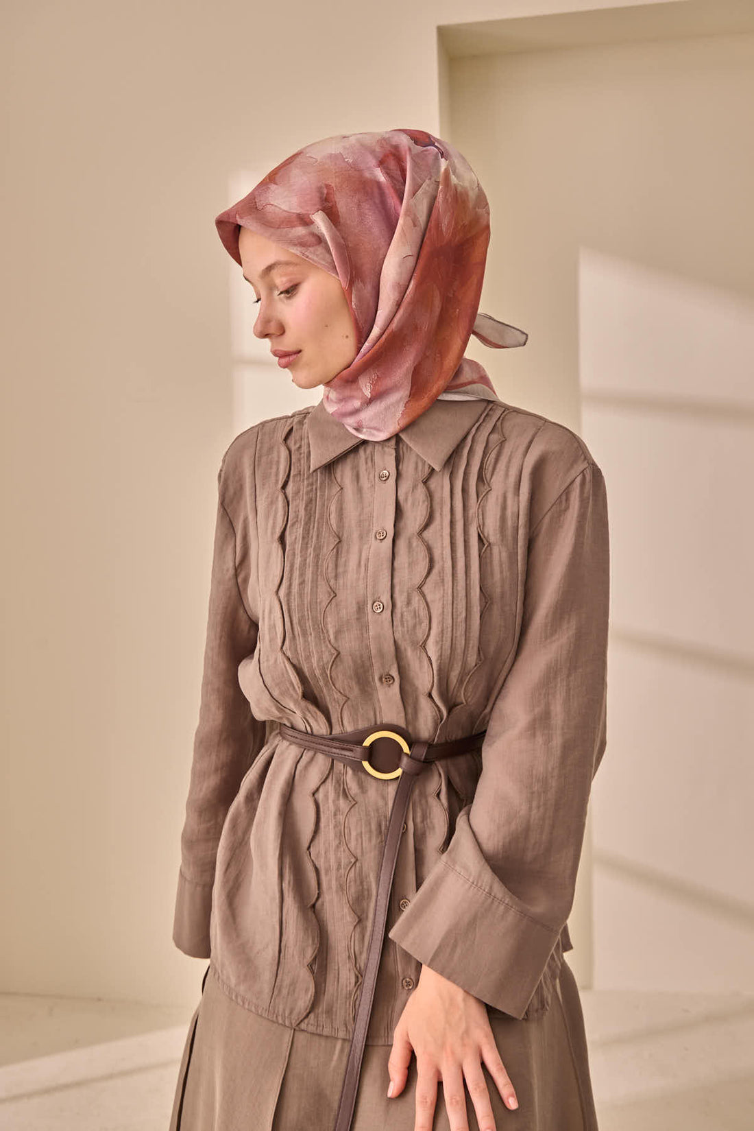Silk Home Olinda İpek Eşarp 47004-04 - İthalesarponline.com - Soft Eşarp - Silk Home