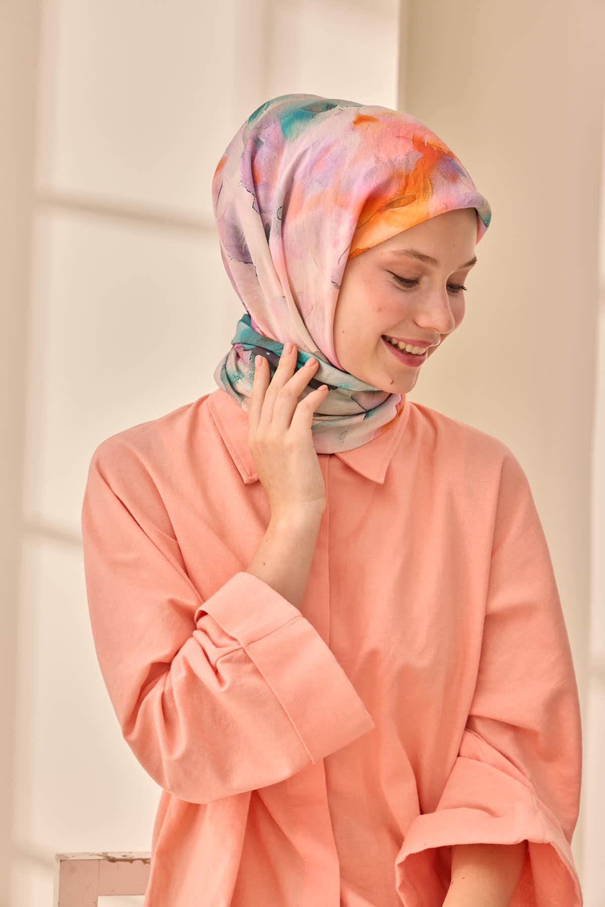 Silk Home Olinda İpek Eşarp 47004-12 - İthalesarponline.com - Soft Eşarp - Silk Home