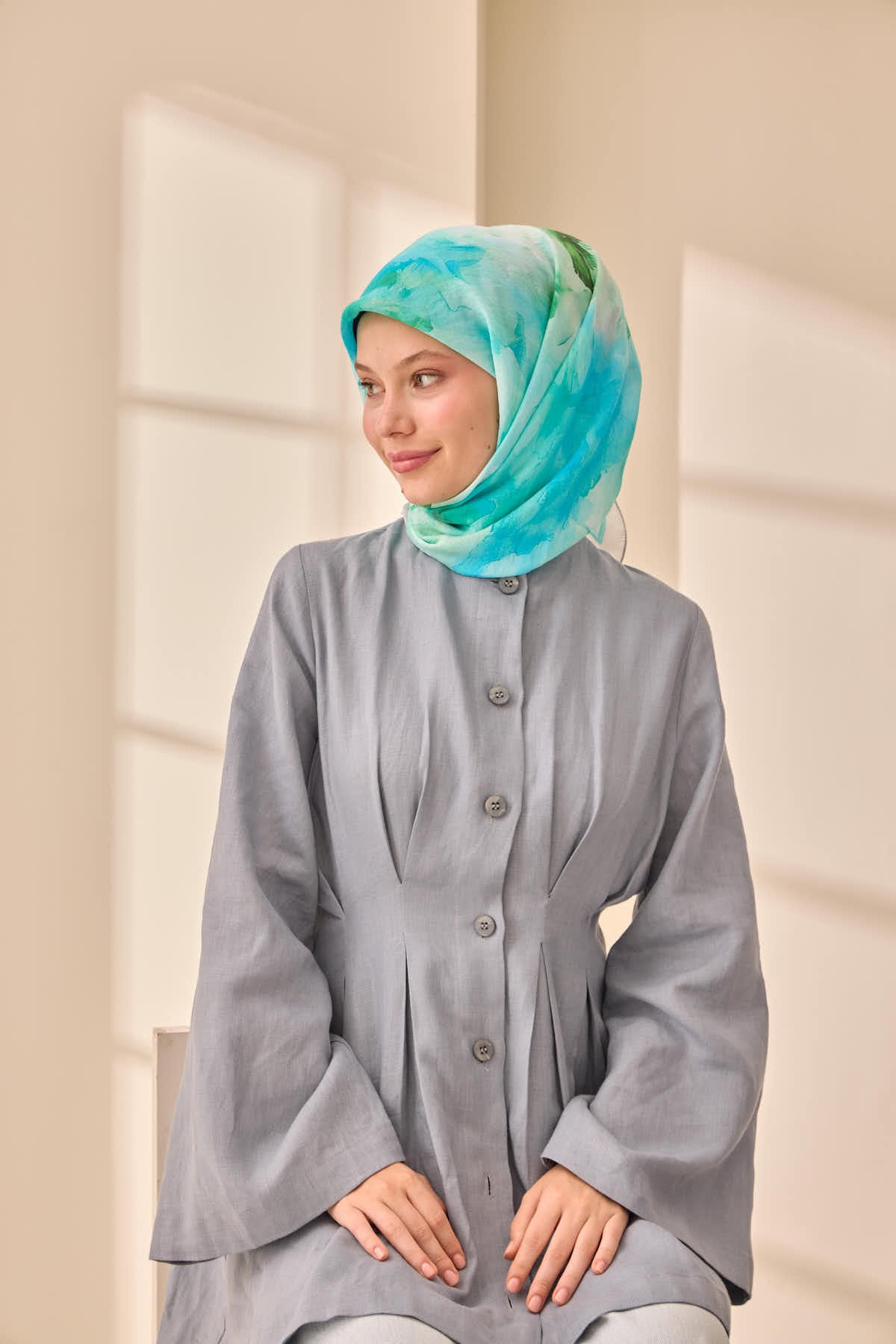 Silk Home Olinda İpek Eşarp 47004-14 - İthalesarponline.com - Soft Eşarp - Silk Home
