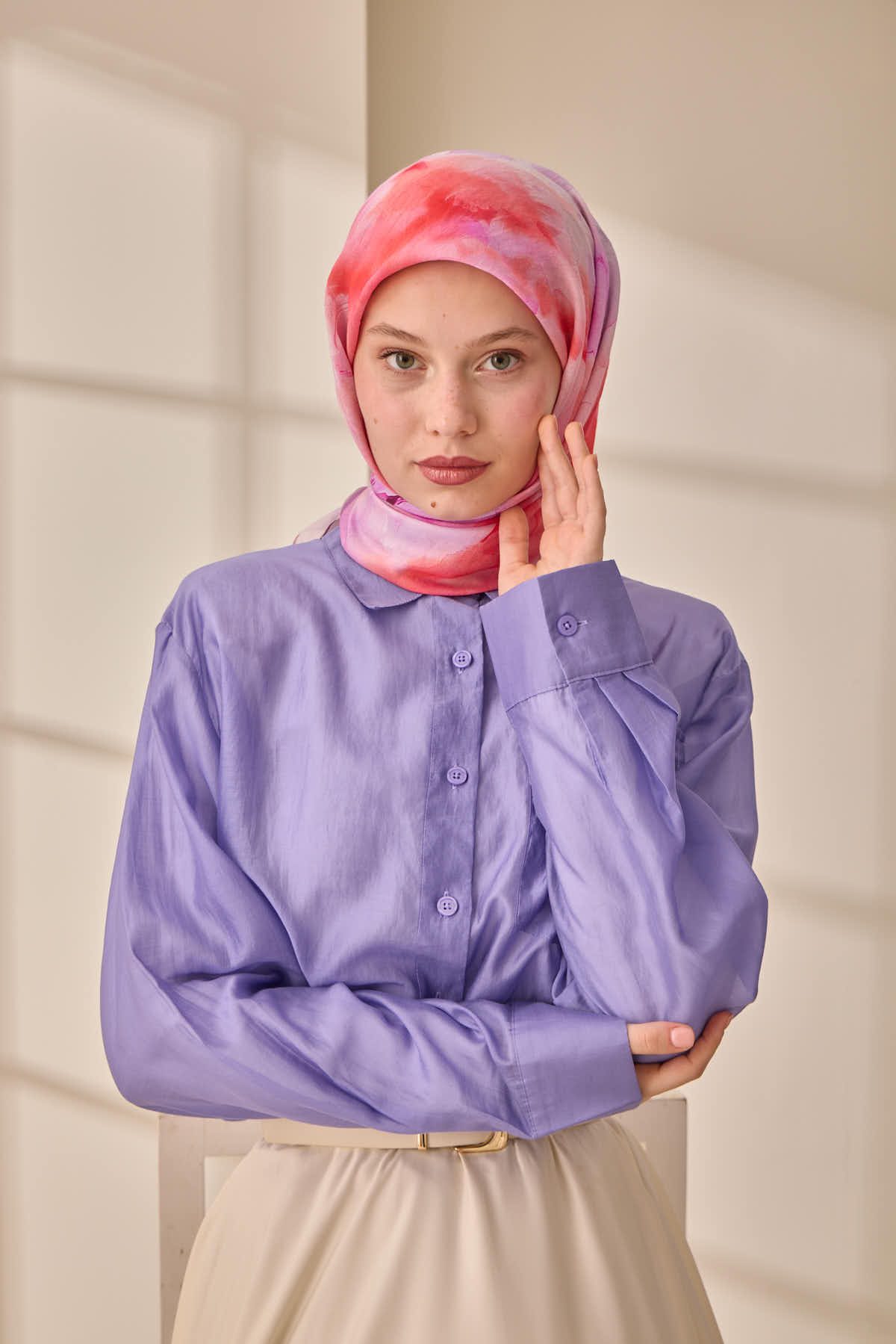 Silk Home Olinda İpek Eşarp 47004-21 - İthalesarponline.com - Soft Eşarp - Silk Home