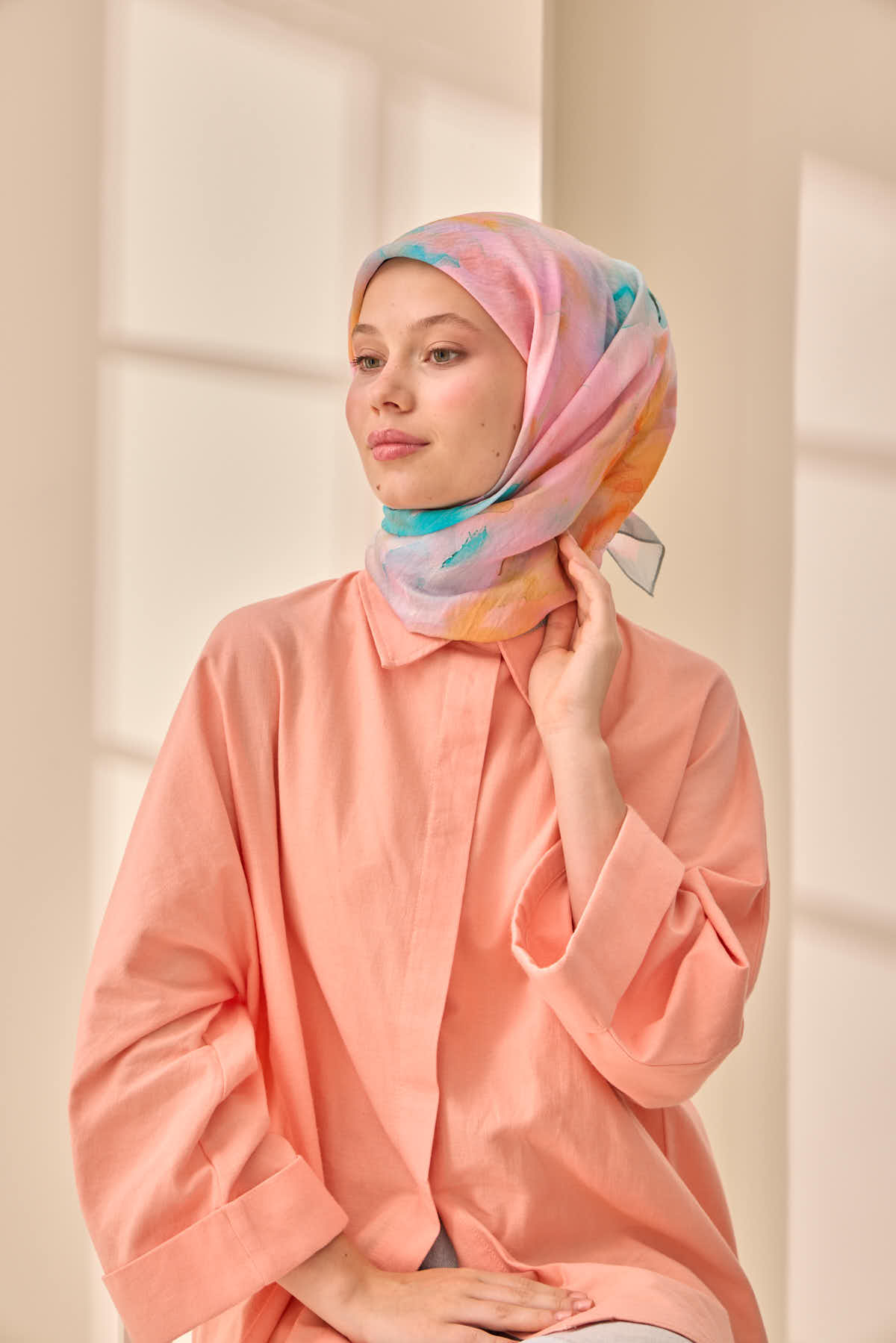 Silk Home Olinda İpek Eşarp 47004-24 - İthalesarponline.com - Soft Eşarp - Silk Home