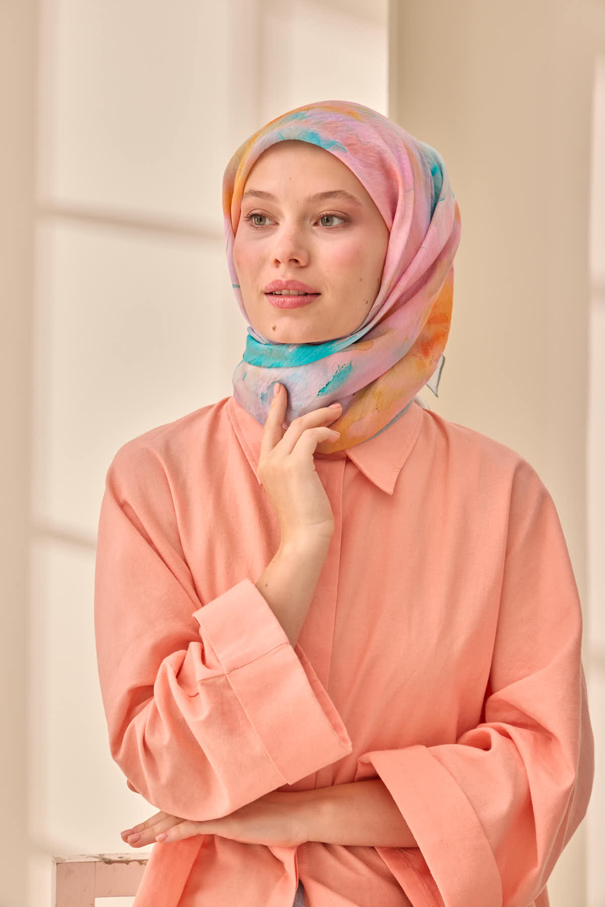 Silk Home Olinda İpek Eşarp 47004-24 - İthalesarponline.com - Soft Eşarp - Silk Home
