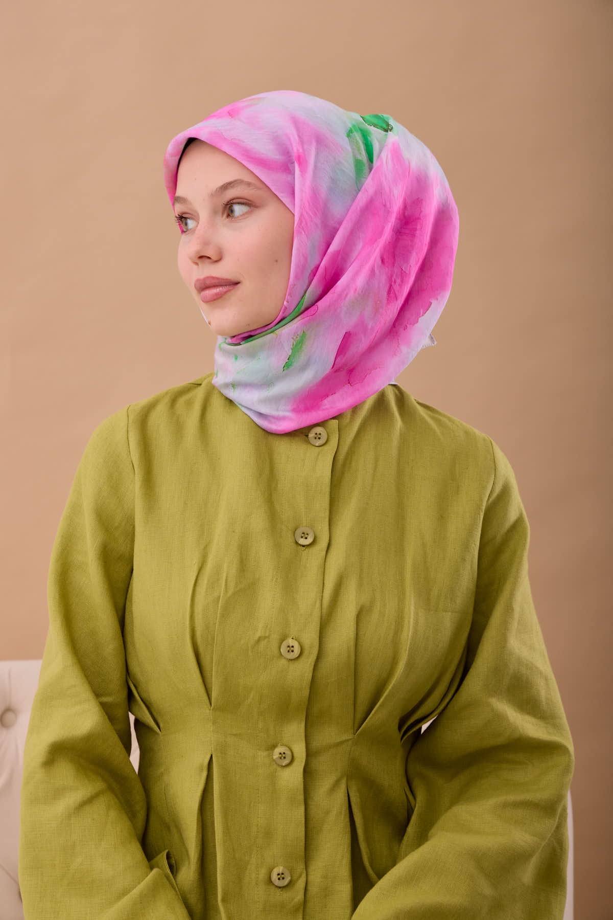 Silk Home Olinda İpek Eşarp 47004-25 - İthalesarponline.com - Soft Eşarp - Silk Home