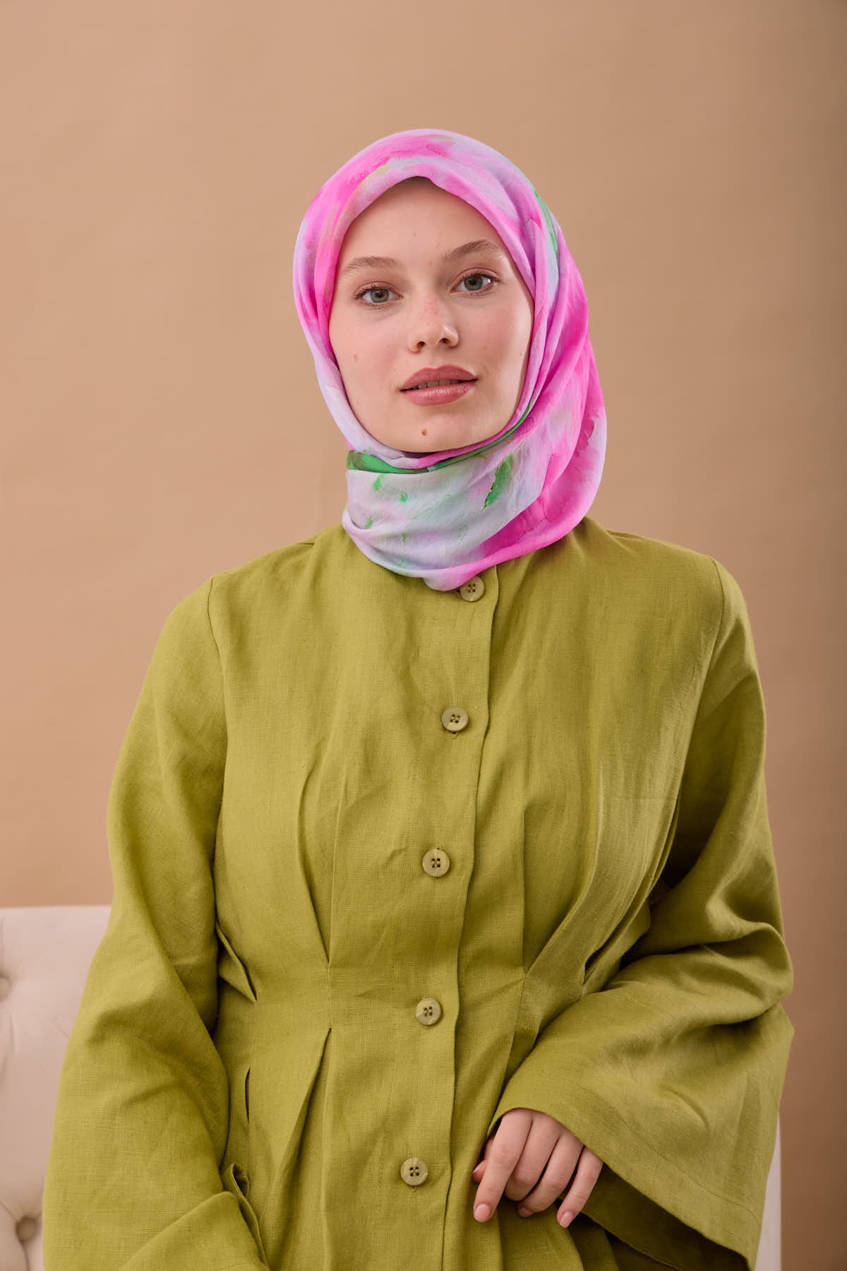 Silk Home Olinda İpek Eşarp 47004-25 - İthalesarponline.com - Soft Eşarp - Silk Home