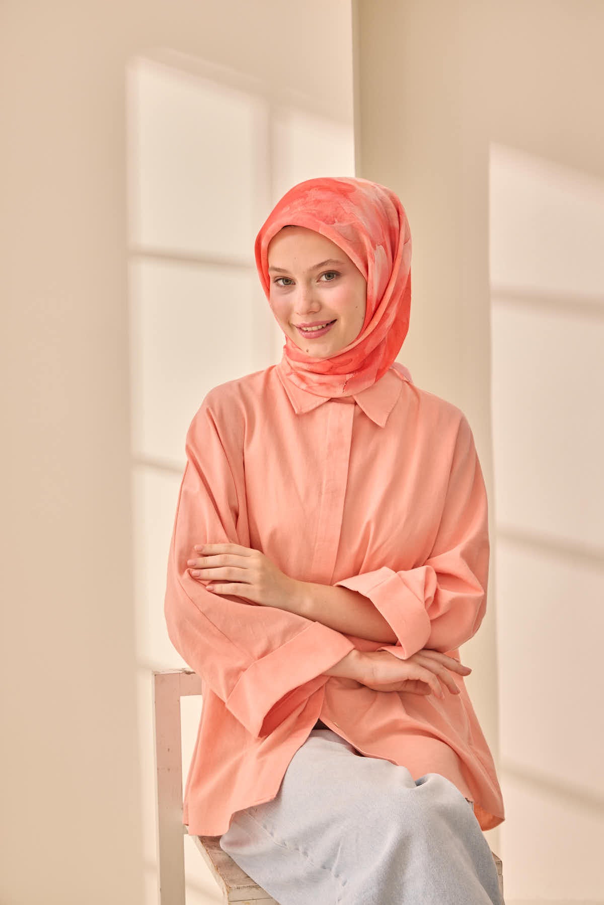Silk Home Olinda İpek Eşarp 47004-26 - İthalesarponline.com - Soft Eşarp - Silk Home