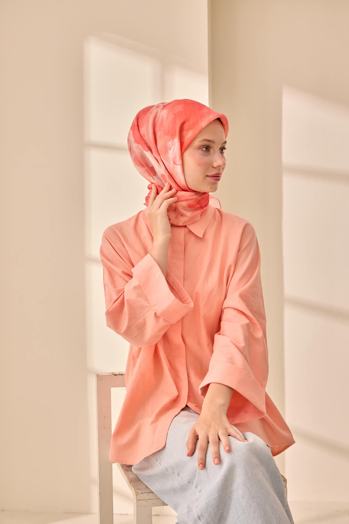 Silk Home Olinda İpek Eşarp 47004-26 - İthalesarponline.com - Soft Eşarp - Silk Home